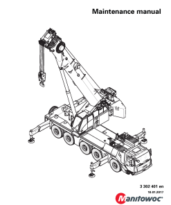 Grove GMK5150 Workshop Repair Service Manual PDF Download