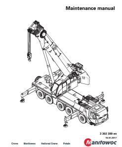 Grove GMK5150L Workshop Repair Service Manual PDF Download