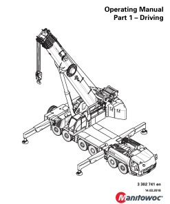 Grove GMK6300L-1 Operators and Maintenance Manual PDF Download