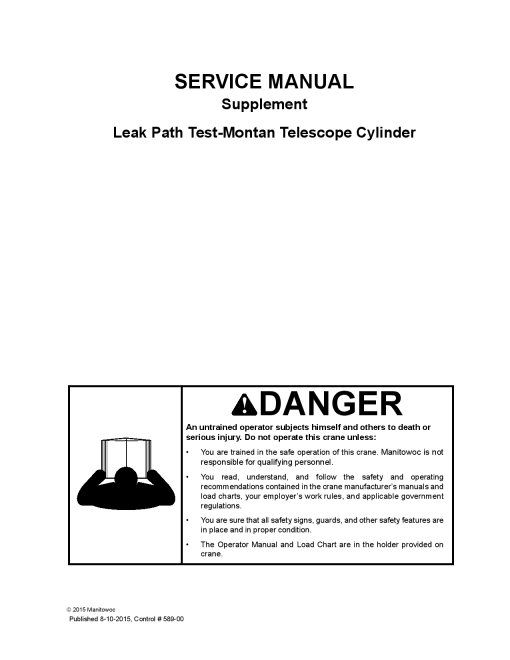 Grove RT770E T3 T4i Workshop Repair Service Manual PDF Download