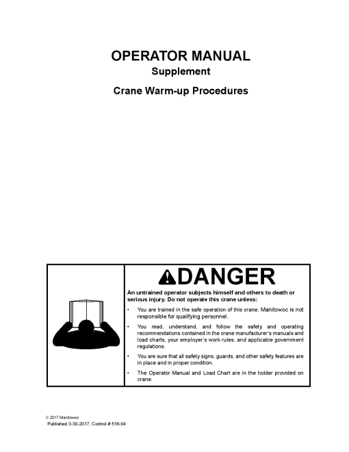 Grove RT880E 0T3-T4i Operators and Maintenance Manual PDF Download