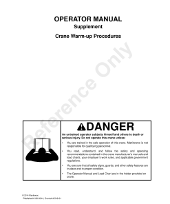 Grove TMS800E13 Operators and Maintenance Manual PDF Download