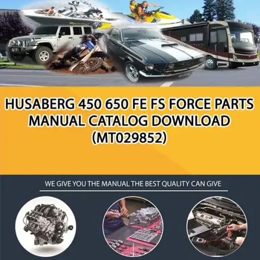 Husaberg 450 650 Fe Fs Force Parts Manual Catalog Download (MT029852)