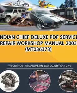 Indian Chief Deluxe Pdf Service Repair Workshop Manual 2003 (MT036373)