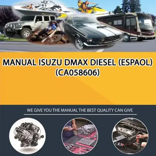 Manual Isuzu Dmax Diesel (Espaol) (CA058606)