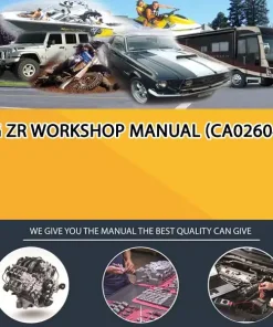 Mg Zr Workshop Manual (CA026046)