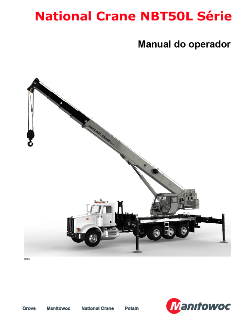 National Crane NBT50L Portuguese Operators and Maintenance Manual PDF Download