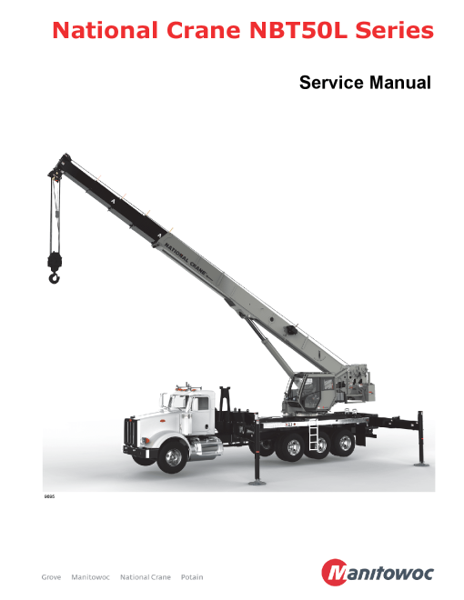 National Crane NBT50L Workshop Repair Service Manual PDF Download