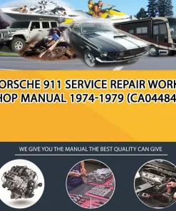 Porsche 911 Service Repair Workshop Manual 1974-1979 (CA044847)