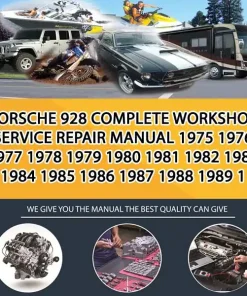 Porsche 928 Complete Workshop Service Repair Manual 1975 1976 1977 1978 1979 1980 1981 1982 1983 1984 1985 1986 1987 1988 1989 1 (CA024748)