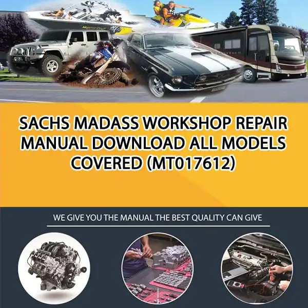 Sachs Madass Workshop Repair Manual Download All Models Covered (MT017612)