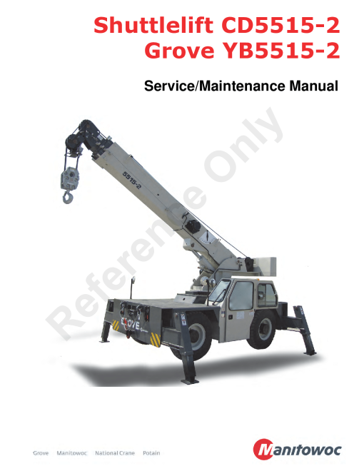 Shuttlelift CD5515-2 Workshop Repair Service Manual PDF Download