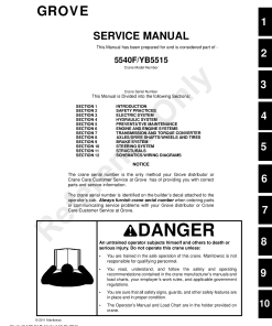 Shuttlelift CD5540F Workshop Repair Service Manual PDF Download