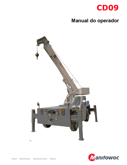 Shuttlelift GCD09, SCD09 Portuguese Operators and Maintenance Manual PDF Download