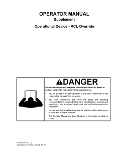 Shuttlelift GCD09, SCD09 Spanish Operators and Maintenance Manual PDF Download