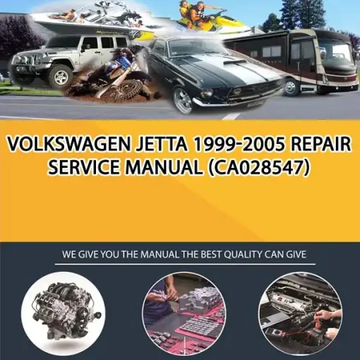 Volkswagen Jetta 1999-2005 Repair Service Manual (CA028547)