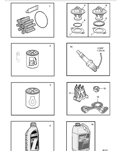 Volvo 4.3GL- A B C D Engine Parts manual catalog PDF Download