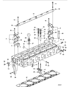 Volvo D13- C1 C2 C3 C4 C6 -A MP Engine Parts manual catalog PDF Download