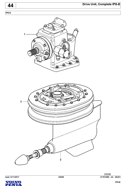 Volvo IPSE Parts manual catalog PDF Download