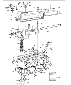 Volvo TAMD71- B PA, TAMD73WJA Engine Parts manual catalog PDF Download