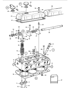 Volvo TAMD74- A AA AB CA CB LA LB PA PB, TAMD75PA Engine Parts manual catalog PDF Download