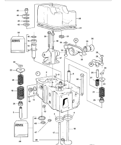 Volvo TD164KAE Engine Parts manual catalog PDF Download