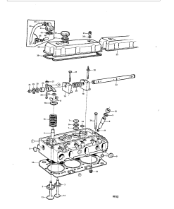 Volvo TD610M, TD TWD-630 730 731-ME Engine Parts manual catalog PDF Download