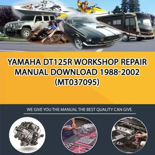 Yamaha Dt125R Workshop Repair Manual Download 1988-2002 (MT037095)