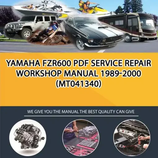 Yamaha Fzr600 Pdf Service Repair Workshop Manual 1989-2000 (MT041340)