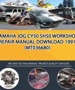 Yamaha Jog Cy50 Sh50 Workshop Repair Manual Download 1991 (MT036680)