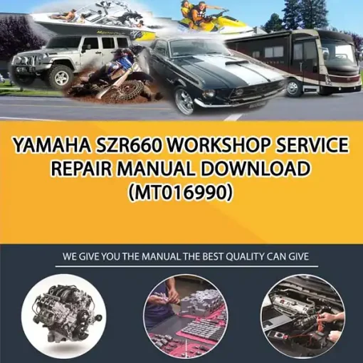 Yamaha Szr660 Workshop Service Repair Manual Download (MT016990)