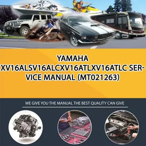 Yamaha Xv16AlSv16AlcXv16AtlXv16Atlc Service Manual (MT021263)