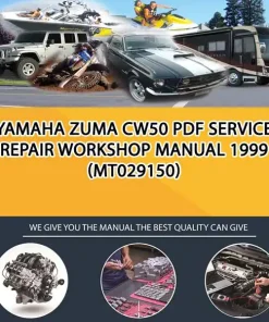 Yamaha Zuma Cw50 Pdf Service Repair Workshop Manual 1999 (MT029150)