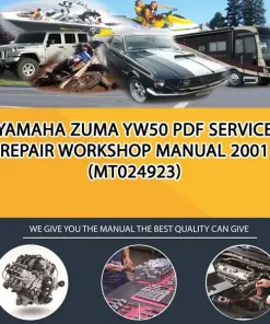 Yamaha Zuma Yw50 Pdf Service Repair Workshop Manual 2001 (MT024923)