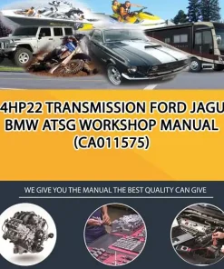 Zf 4Hp22 Transmission Ford Jaguar Bmw Atsg Workshop Manual (CA011575)
