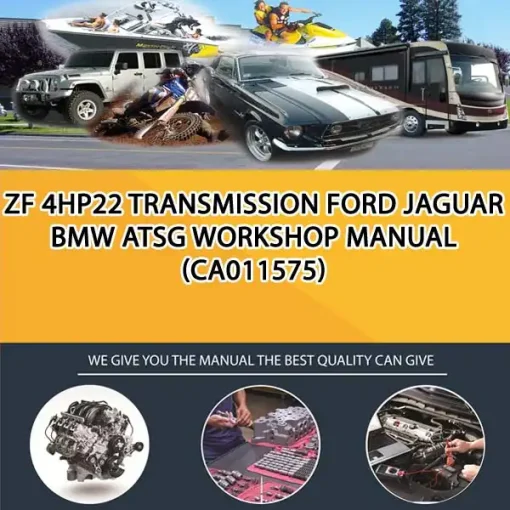 Zf 4Hp22 Transmission Ford Jaguar Bmw Atsg Workshop Manual (CA011575)