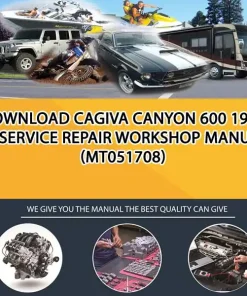Download Cagiva Canyon 600 1996 96 Service Repair Workshop Manual (MT051708)