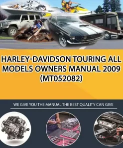 Harley-Davidson Touring All Models Owners Manual 2009 (MT052082)