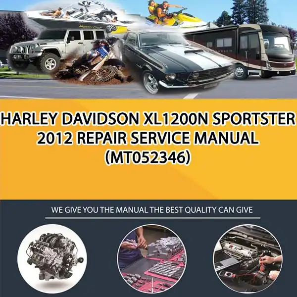 Harley Davidson Xl1200N Sportster 2012 Repair Service Manual (MT052346)