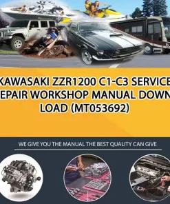 Kawasaki Zzr1200 C1-C3 Service Repair Workshop Manual Download (MT053692)
