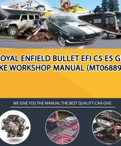 Royal Enfield Bullet Efi C5 E5 G5 Bike Workshop Manual (MT068891)