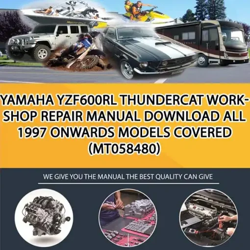 Yamaha Yzf600Rl Thundercat Workshop Repair Manual Download All 1997 Onwards Models Covered (MT058480)