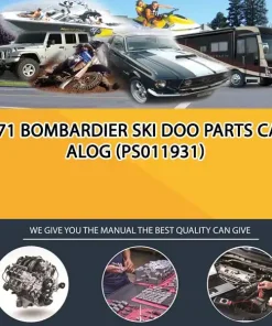 1971 Bombardier Ski Doo Parts Catalog (PS011931)