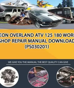 Aeon Overland Atv 125 180 Workshop Repair Manual Download (PS030201)