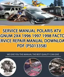 Service Manual Polaris Atv Magnum 2X4 1996 1997 1998 Factory Service Repair Manual Download Pdf (PS013358)