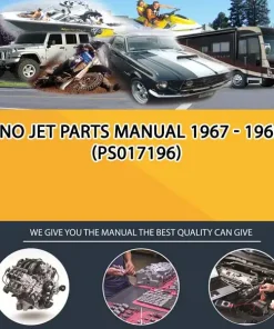 Sno Jet Parts Manual 1967 - 1969 (PS017196)