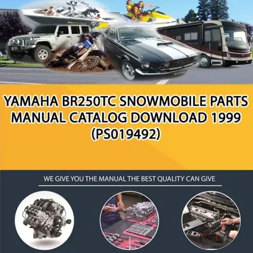 Yamaha Br250Tc Snowmobile Parts Manual Catalog Download 1999 (PS019492)
