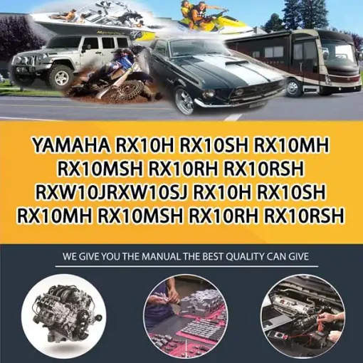 Yamaha Rx10H Rx10Sh Rx10Mh Rx10Msh Rx10Rh Rx10Rsh Rxw10JRxw10Sj Rx10H Rx10Sh Rx10Mh Rx10Msh Rx10Rh Rx10Rsh Snowmobile Service R (PS006206)