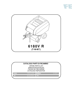 Fendt 6180V R Round Balers 2015 Parts Manual Catalog Pdf Download