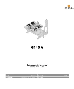 Gallignani G440 A Bale wrapper 2020 Parts Manual Catalog PDF Download